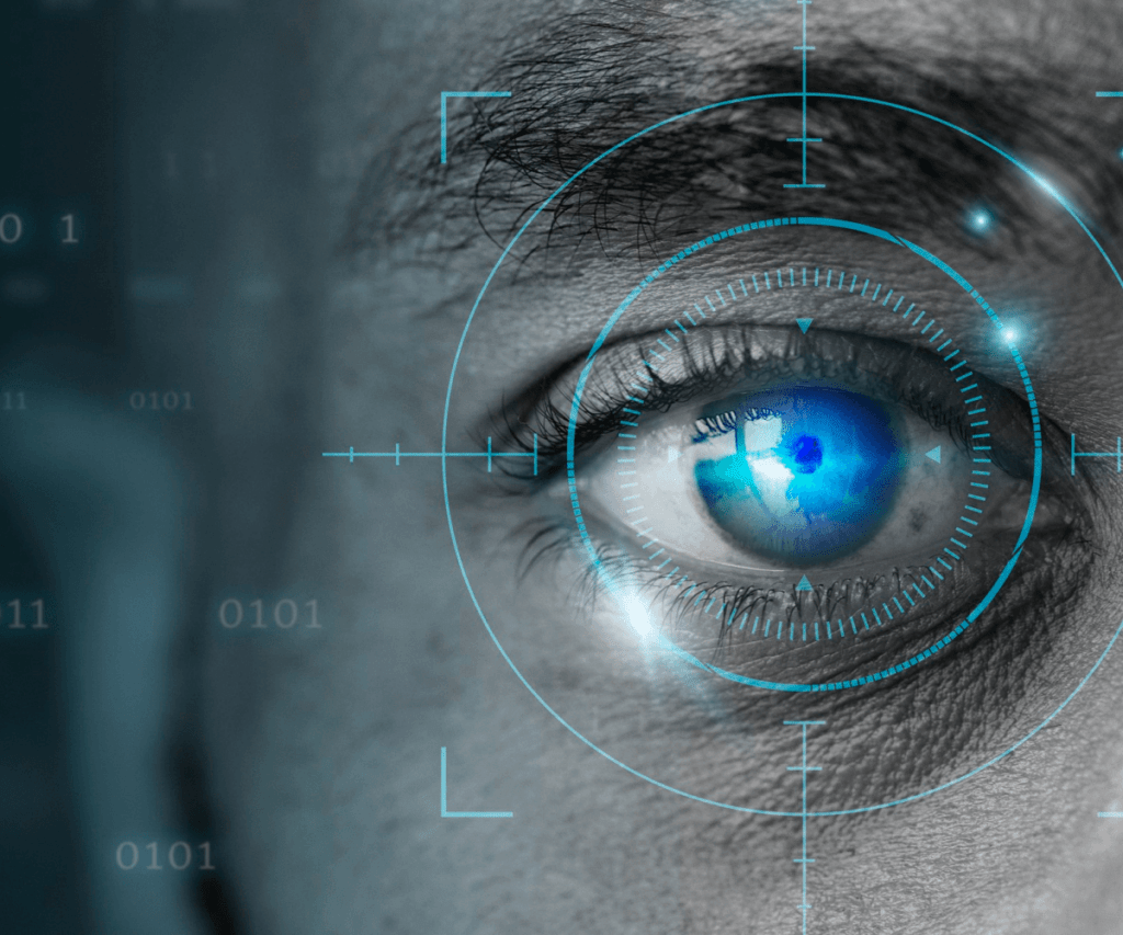 retinal-biometrics-technology-with-man-s-eye-digital-remix